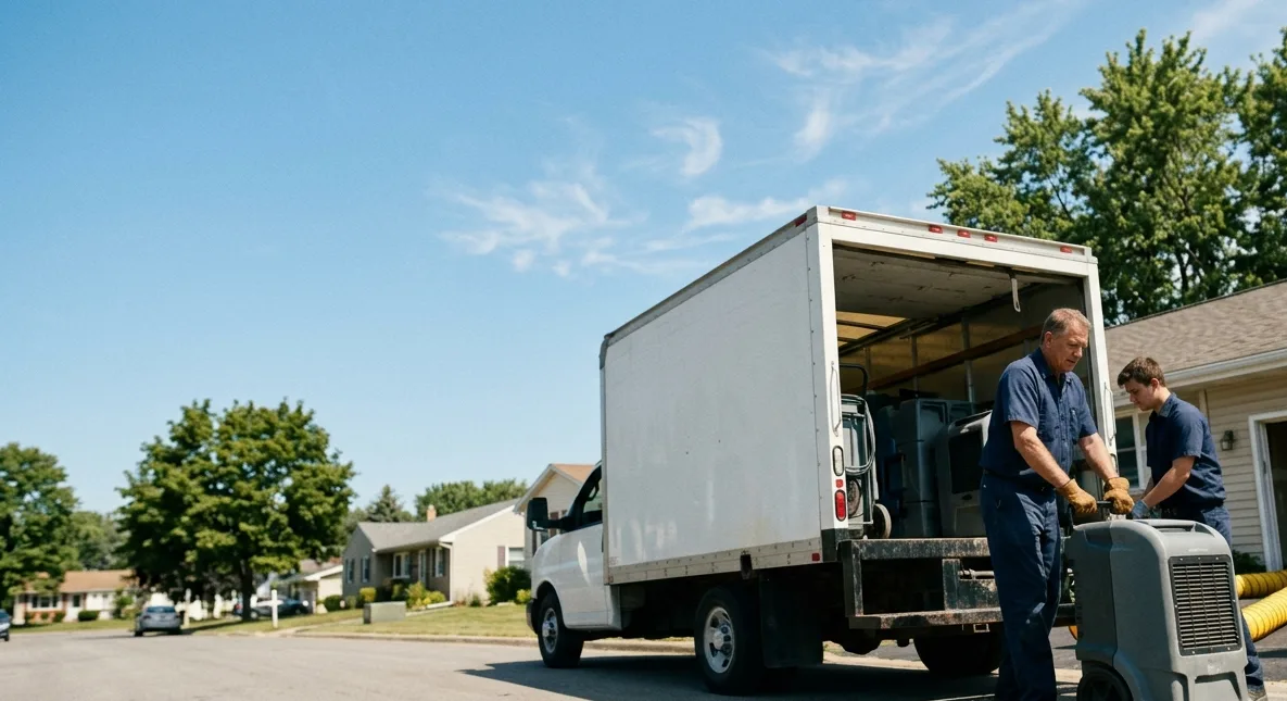 Water Damage Cleanup in Brookville, IN near me